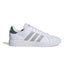 Sneakers bianche da uomo con strisce grigie adidas Grand Court Base 2.0, Brand, SKU s324000386, Immagine 0